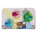 Loungefly: Sleeping Beauty, Stained Glass Fairies - Zip Around Wallet in Cream (Women's)