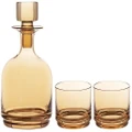 Maxwell & Williams: Glamour Stacked Decanter Set - Gold (3pc) (3 Piece Set)