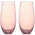 Maxwell & Williams: Glamour Stemless Glasses Set - Pink (560ml) (Set of 2)
