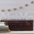 GingerRay: A Vintage Affair – Wooden Sign – Mrs and Mrs