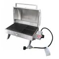 Kiwi Sizzler: Solid Top Gas BBQ - 316S/S with Flame Guard