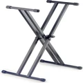 Stagg Dual X Style Keyboard Stand (Black)