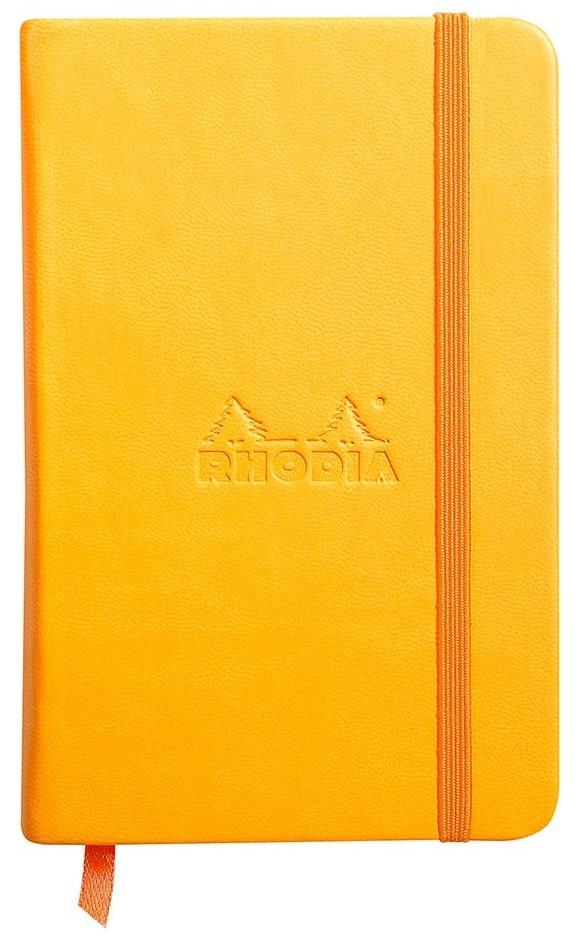 Rhodiarama A6 Webnotebook Lined (Daffodil)