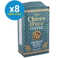 Chicco D'oro Premium Blend Ground Coffee 200g 8pk