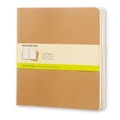Moleskine: Cahier Extra Large Journal Plain - Kraft Brown (3 Pack)