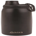 Oasis: Stainless Steel Double Wall Insulated Sports Bottle - Black (780ml) - D.Line
