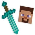 Minecraft: Diamond Sword & Steve Mask - Roleplay Set