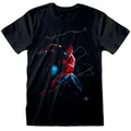 Marvel: Spiderman - Adult T-shirt (XL) in Black (Women's)