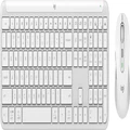 Logitech MK950 Signature Slim Wireless Keyboard and Mouse Combo Off White