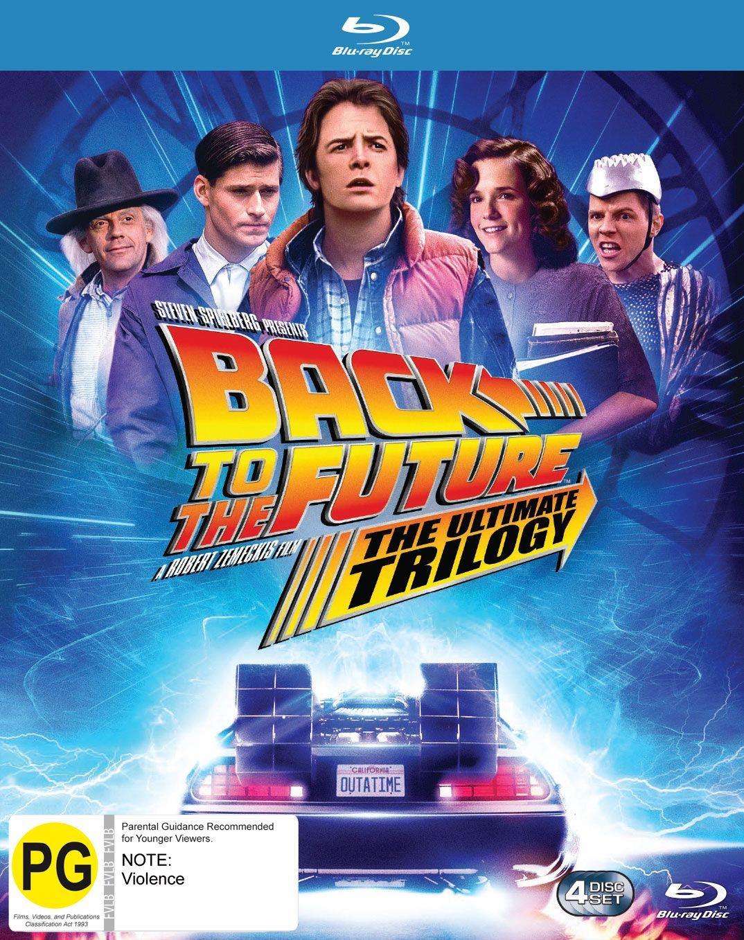 Back To The Future Remastered Trilogy Box Set (Blu-ray)