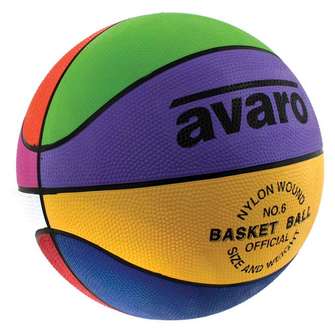 Avaro Rainbow Basketball - Size 6