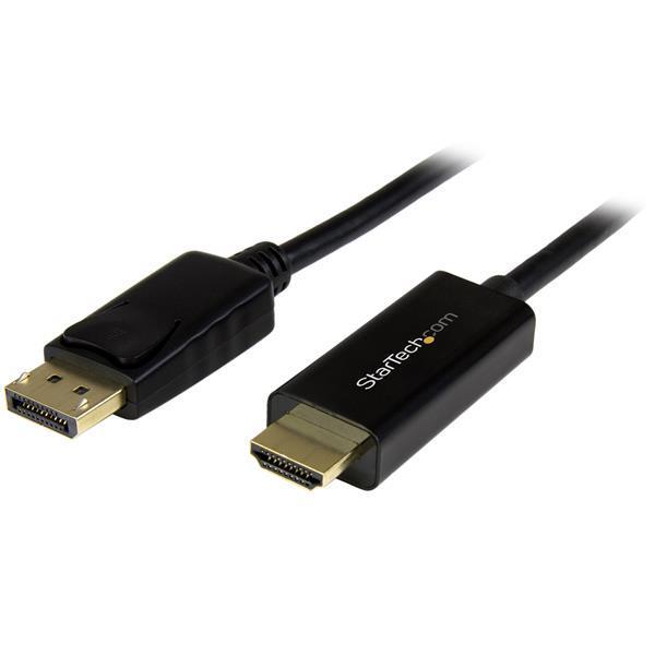 StarTech: DisplayPort to HDMI Converter Cable - 4K (2m)