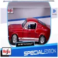 Maisto Special Edition: 1:24 Die-cast Vehicle - 1967 Ford Mustang GT (Red)