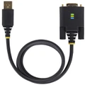 StarTech USB to Null Modem Serial Adapter Cable - FTDI RS232 (3ft/1m)