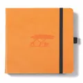 Dingbats Earth: A5 Tangerine Serengeti Notebook - Dotted