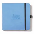 Dingbats Earth: A5 Sky Blue Great Barrier Reef Notebook - Dotted