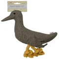 Field + Wander: Soft Squeaky Rope Duck Toy - 35cm