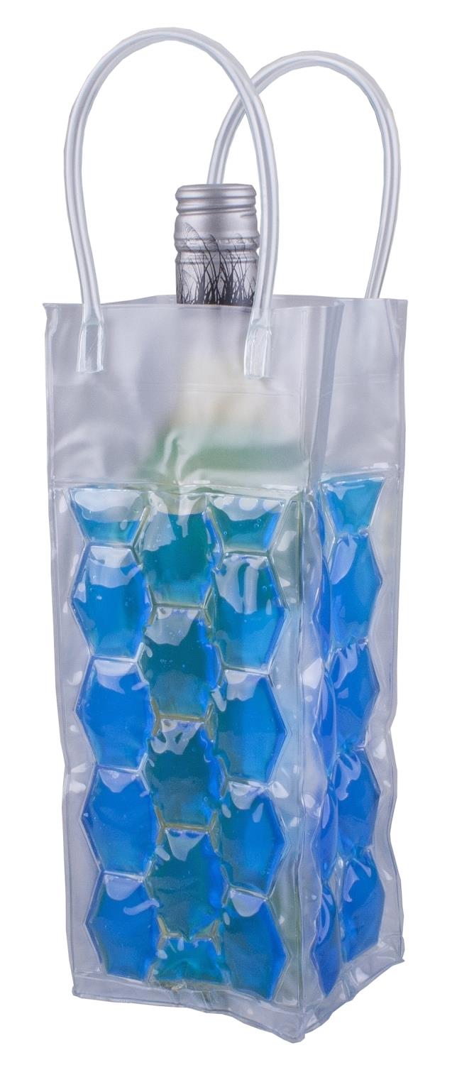 Wine Cooler Bag With Gel Blue - D.Line