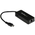 StarTech USB-C to Gigabit Network Adapter w/ Extra USB Port