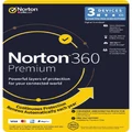 Norton 360 Premium 100GB 3 Device 1 Year Subscription