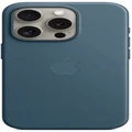 Apple: iPhone 15 Pro Max FineWoven Case with MagSafe - Pacific Blue