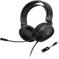 Corsair HS35 Surround V2 Multiplatform Wired Gaming Headset (Carbon) (Switch, PC, PS5, PS4, Xbox Series X, Xbox One)