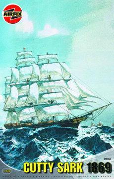 Airfix: Cutty Sark 1869 (1:130 kit)