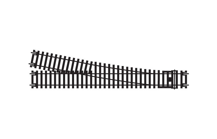 Right-Hand Express Point - 00 Gauge