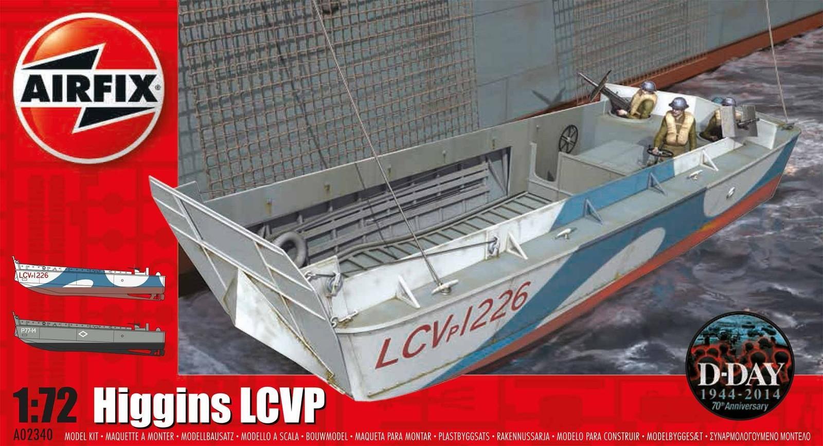 Airfix: 1/72 Higgins LCVP - Model Kit