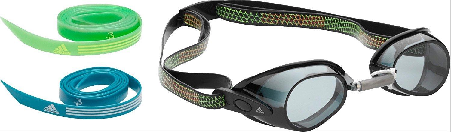 Adidas Hydronator Goggles - Smoke Lens (Black/Grey)