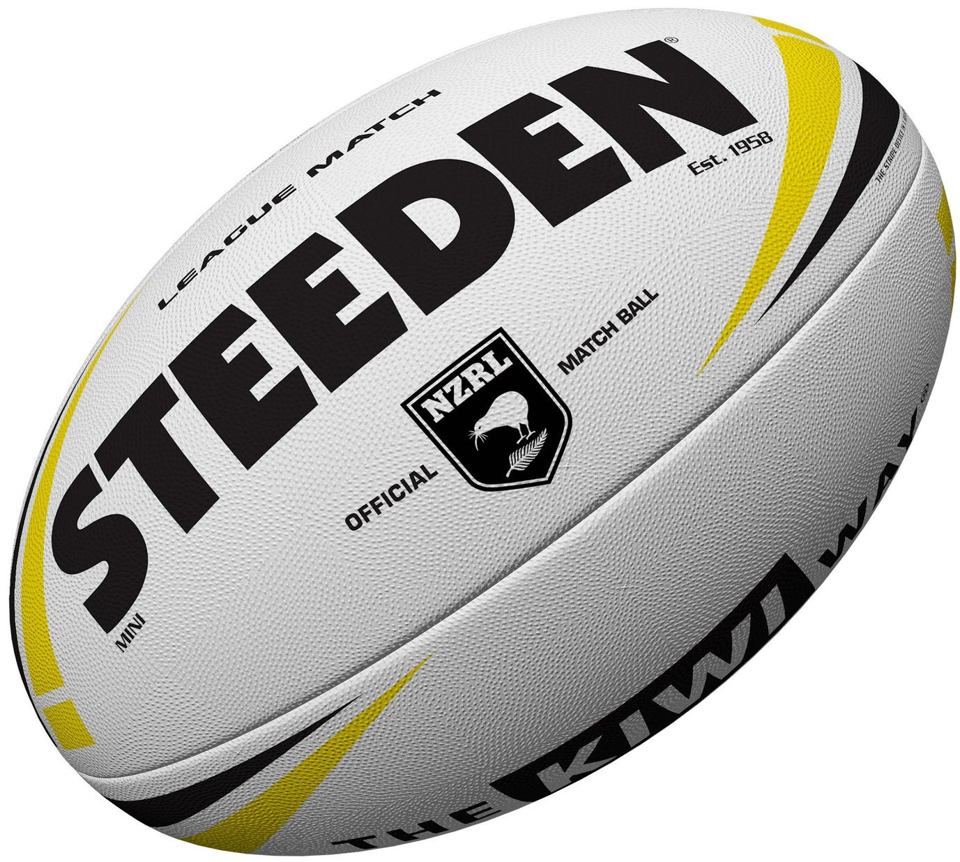 Steeden NZRL Rugby League Match Ball - Mini