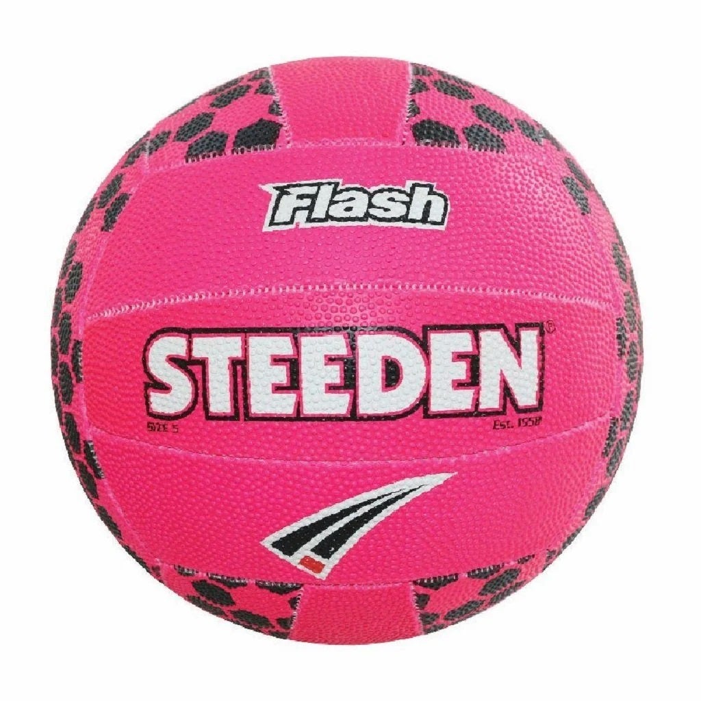 Steeden Flash Netball - Pink - Size 5