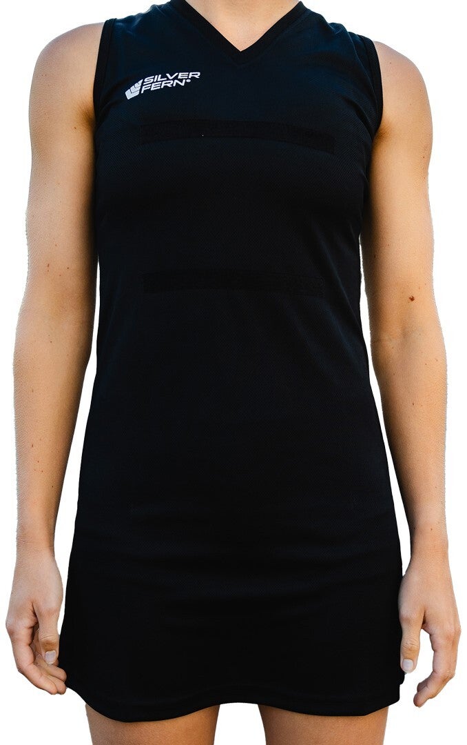 Silver Fern: Netball Dress - Small (Black)