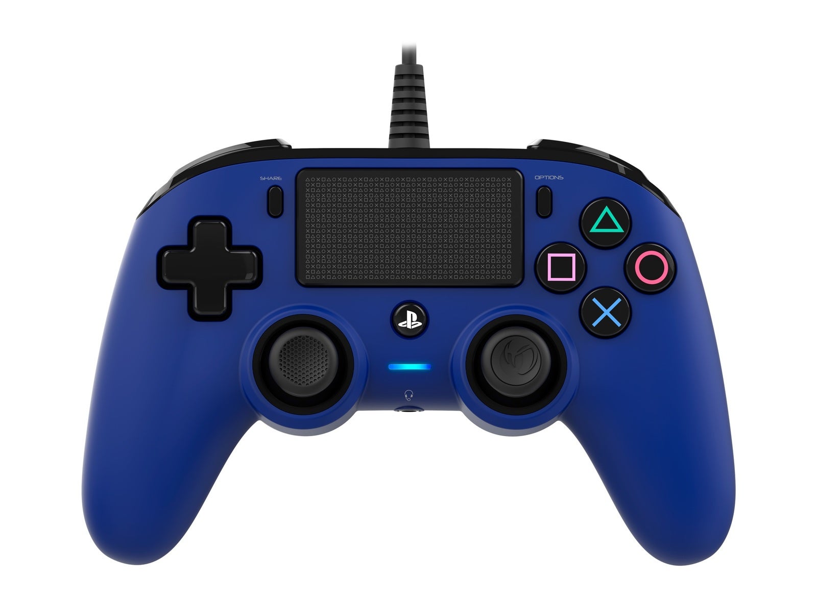 Nacon PS4 Wired Gaming Controller - Blue