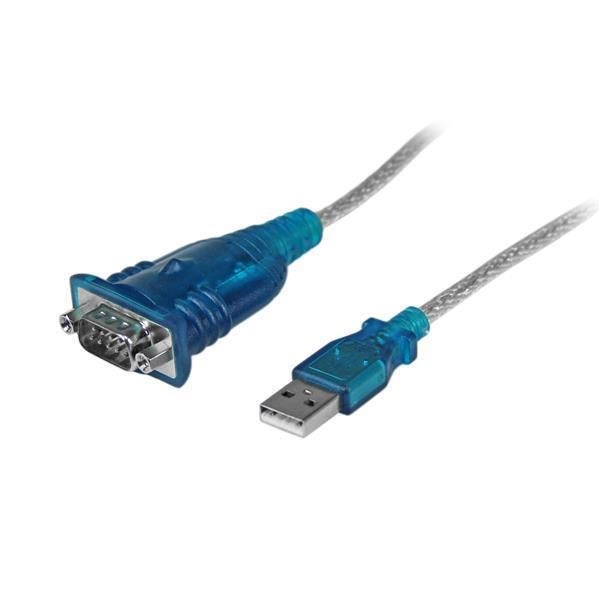 StarTech: 1 Port USB to RS232 DB9 Serial Adapter Cable - M/M
