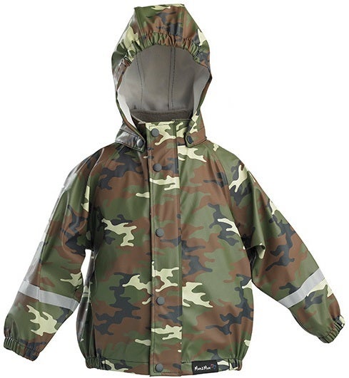 Mum 2 Mum: Rainwear Jacket - Camo (12 months)