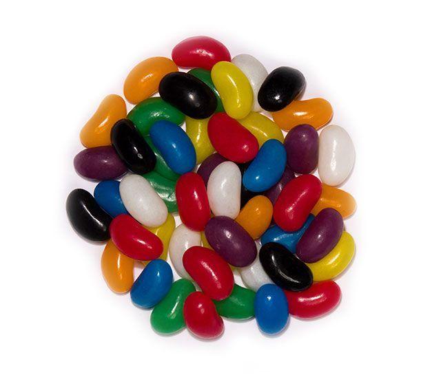 Rainbow Confectionery: Giant Jelly Beans Lollies 1kg