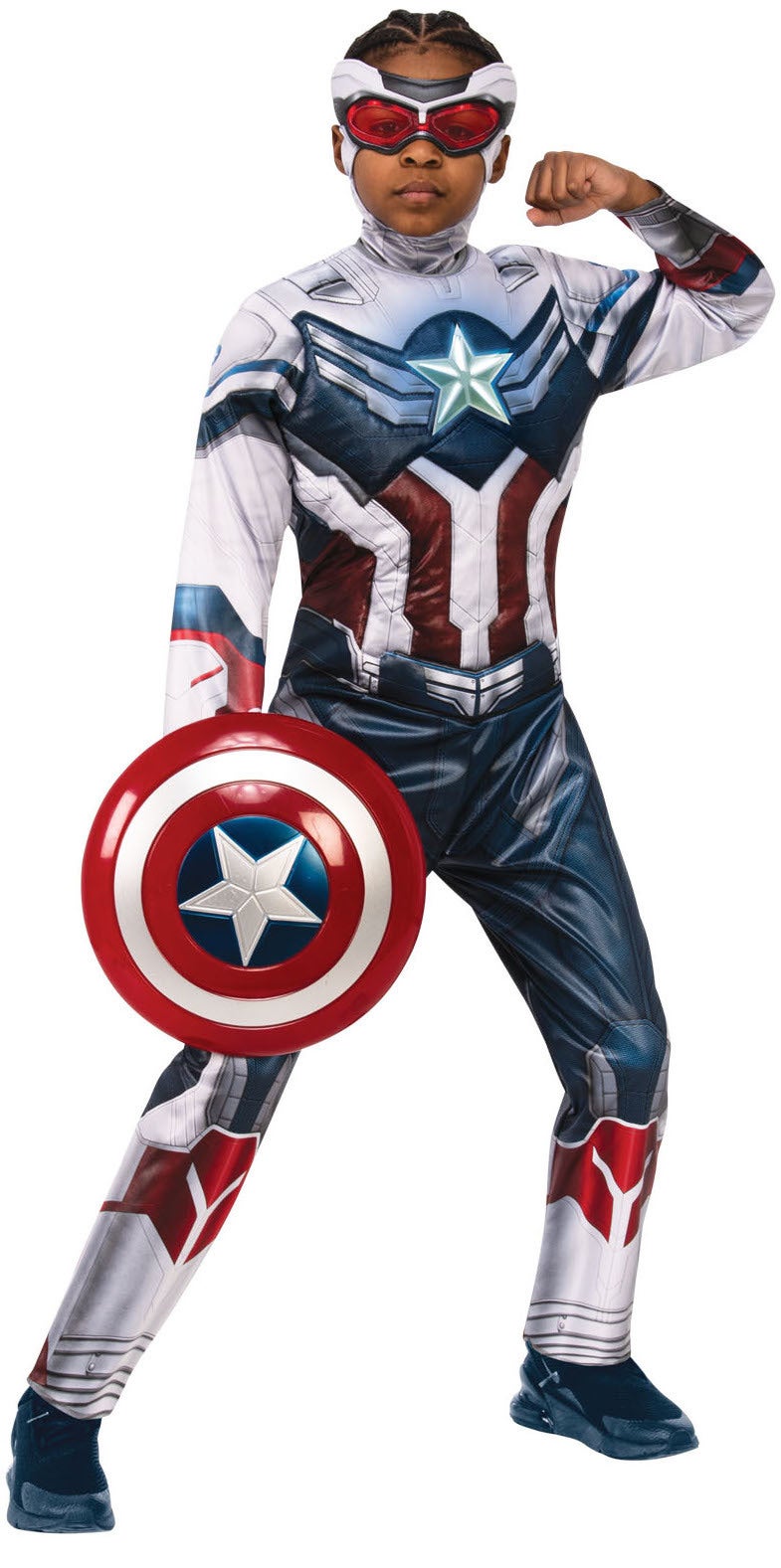 Marvel: Captain America - Deluxe Costume (Size: 9-10)