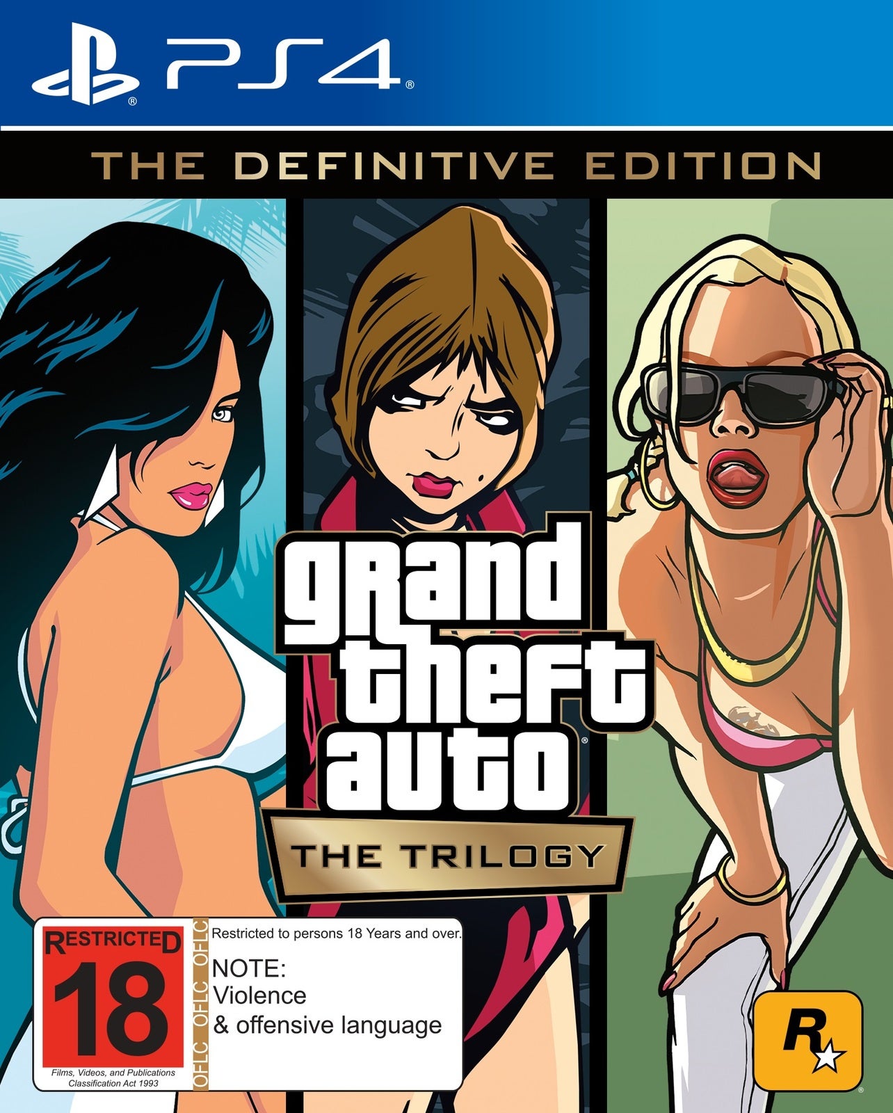 Grand Theft Auto: The Trilogy – The Definitive Edition (PS4)