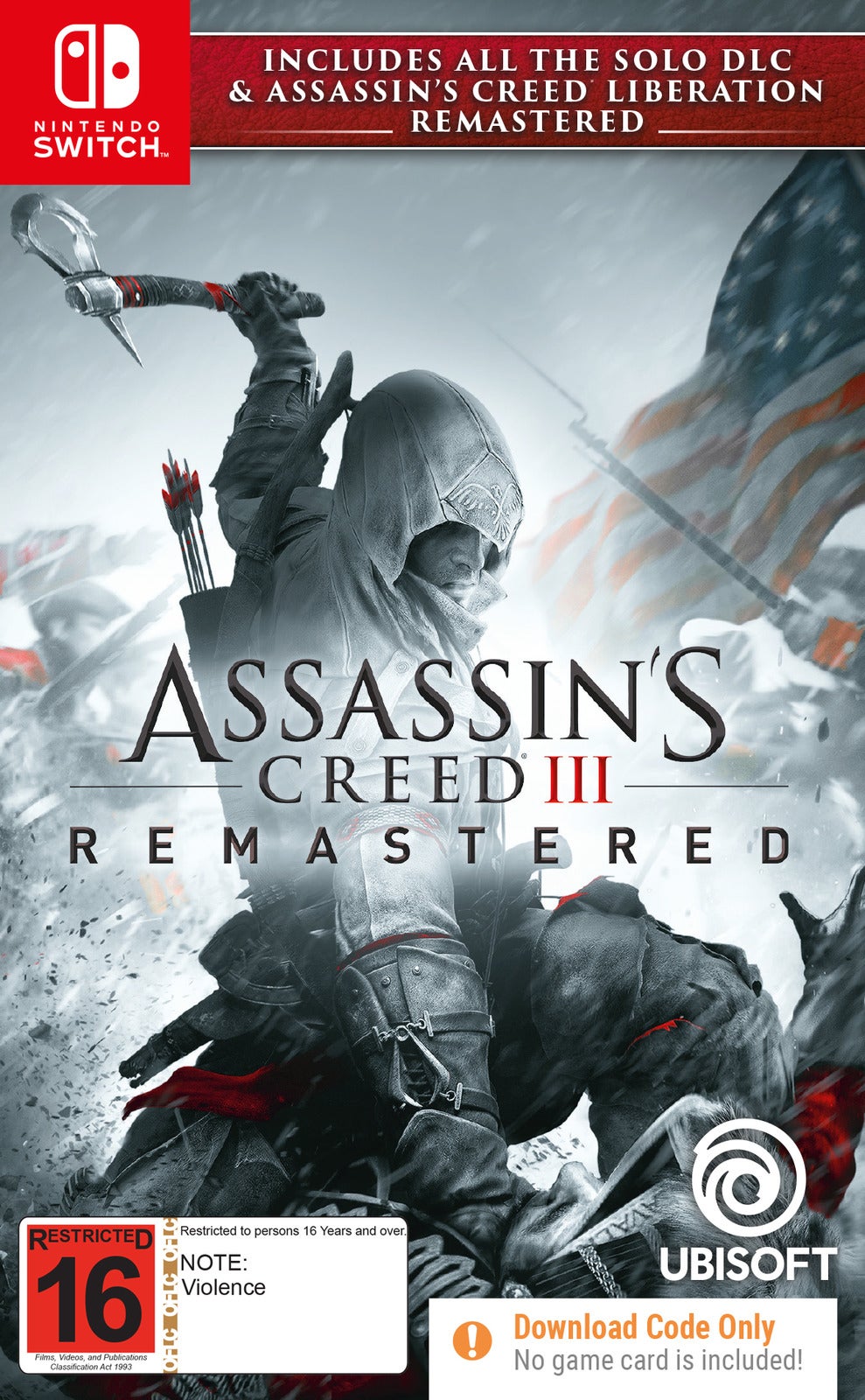 Assassin's Creed III Remastered (code in box)