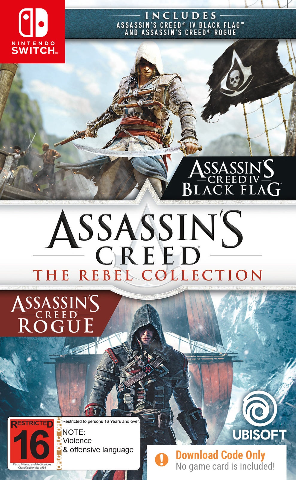 Assassin's Creed: The Rebel Collection (code in box)