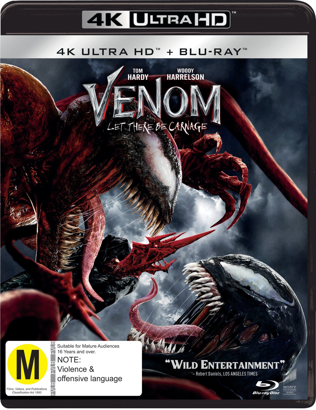 Venom: Let There Be Carnage (4K UHD + Blu-Ray) (4K Ultra HD Blu-ray)