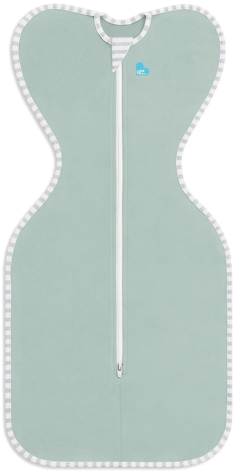 Love to Dream: Swaddle Up Warm 0.2 TOG - Olive (Medium) (Suitable for 6-8.5kg) in Green