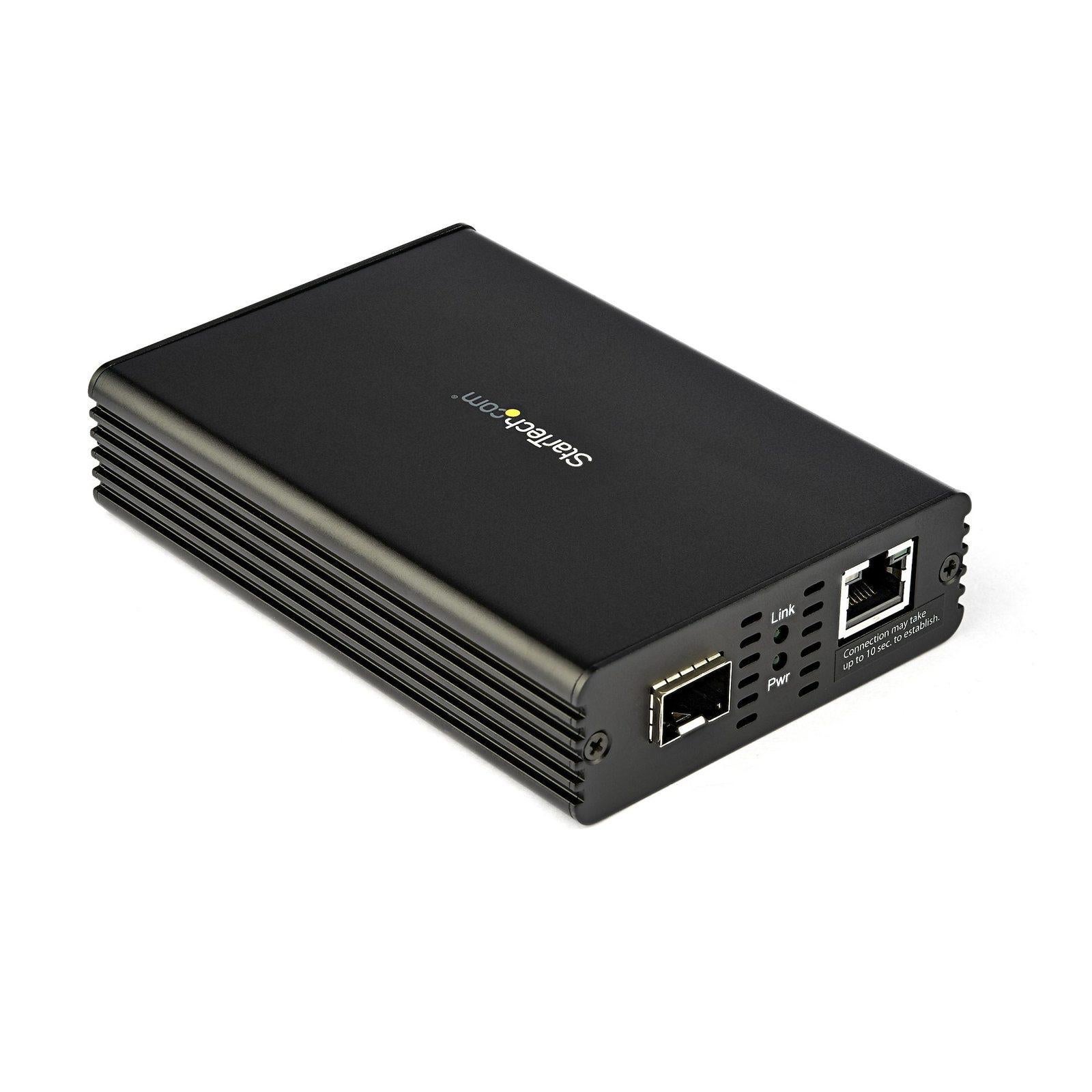 StarTech 10Gb Ethernet Fiber Media Converter w/ Open SFP+ Slot