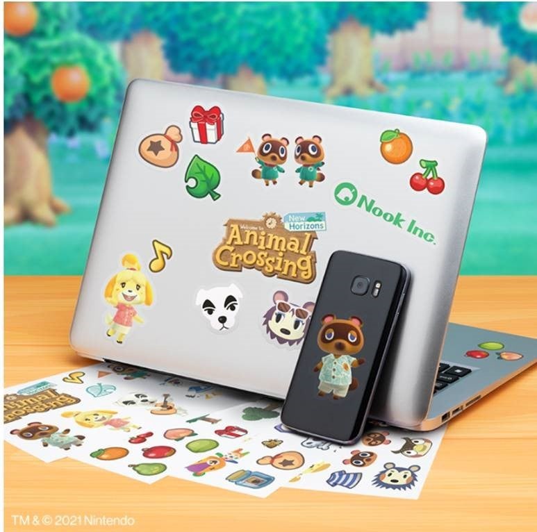Paladone: Animal Crossing - Gadget Decals
