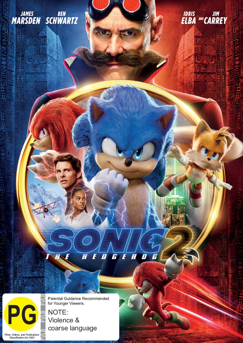Sonic The Hedgehog 2 (DVD)