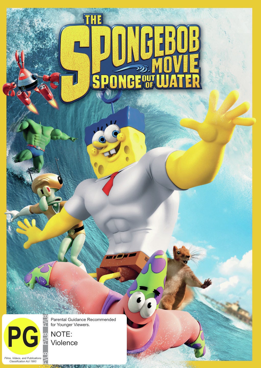Spongebob Movie: Sponge Out Of Water (DVD)