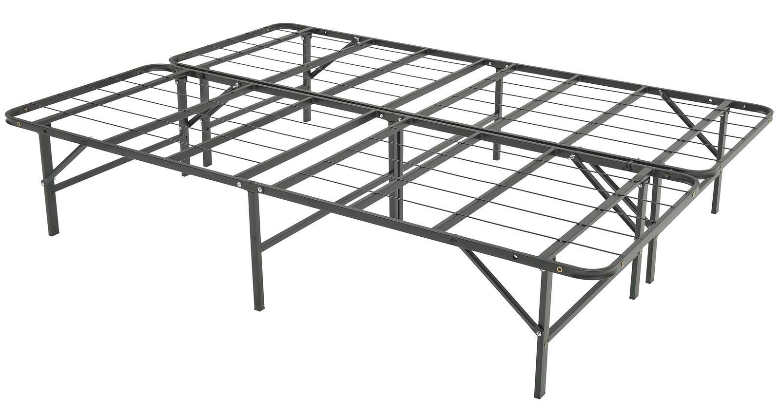 Foldable Metal Bed Frame - Queen