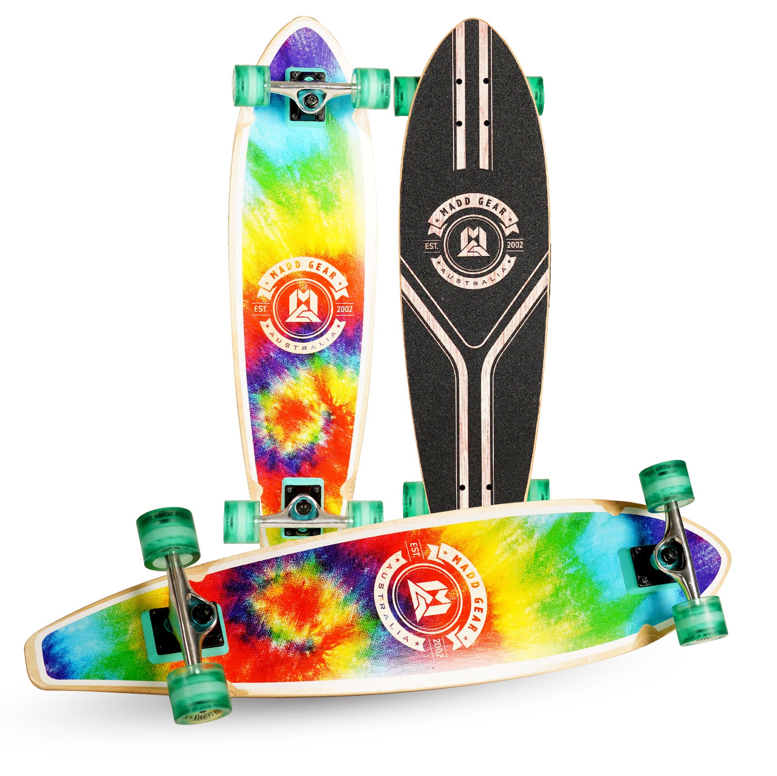Madd Gear 36" Pintail Longboard - Tie Dye