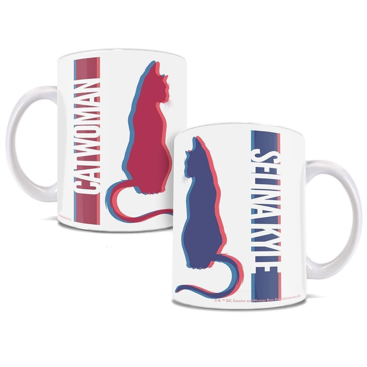 The Batman Selina Cat White Ceramic Novelty Mug - Marvel